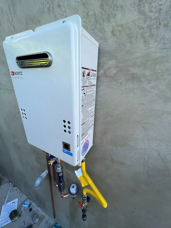 Tankless water heater installation for Long Green Woods homes